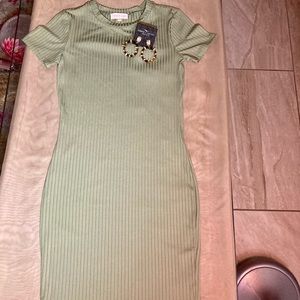 Urban Girl Dress size M & Romeo & Julie earrings.